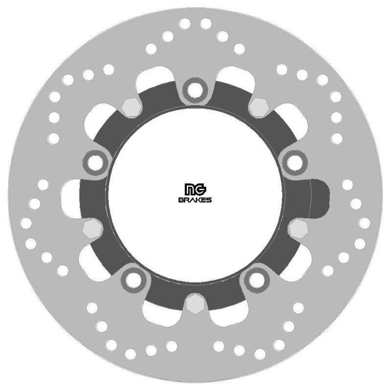 NG BRAKES rund starr Bremsscheibe