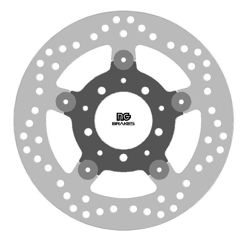 NG BRAKES rund starr Bremsscheibe