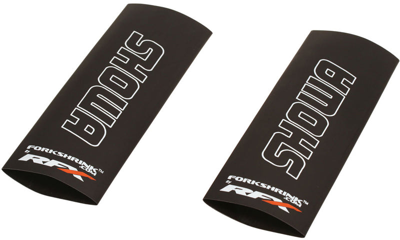 RFX Race Series Gabelschrumpfschlauch - Schutz mit Showa-Logo - Weiß