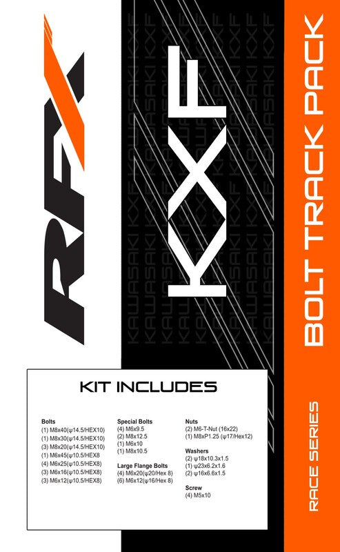 RFX Race Series Schrauben und Muttern Track Pack