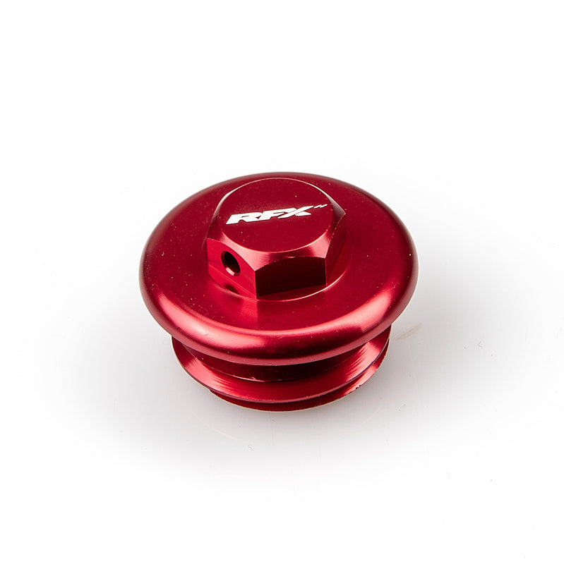 RFX Race Oil Filler Plug - Red
