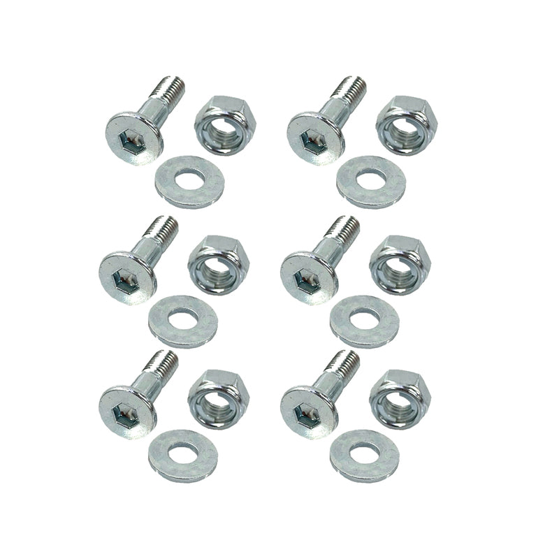 RFX Race M8 x 30mm Ritzelschraube und Muttern Kit - 6 Stück