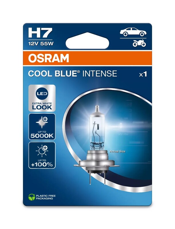 OSRAM Glühlampe Cool Blue Intense CBI H7 12V / 55W X1