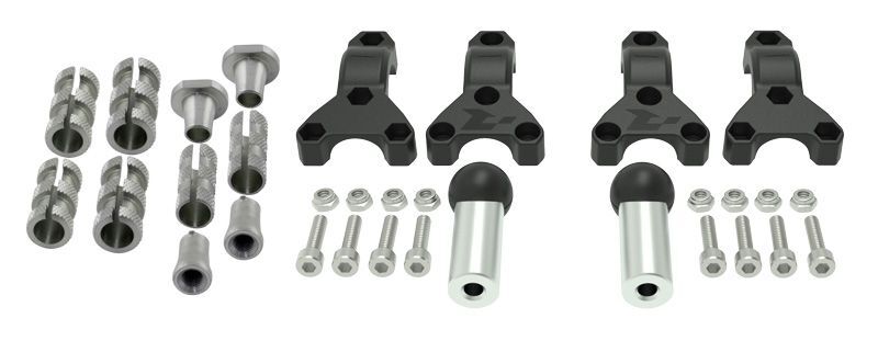 RACETECH HP3 Handschützer Befestigungssatz - Ø22/28,6mm Universal