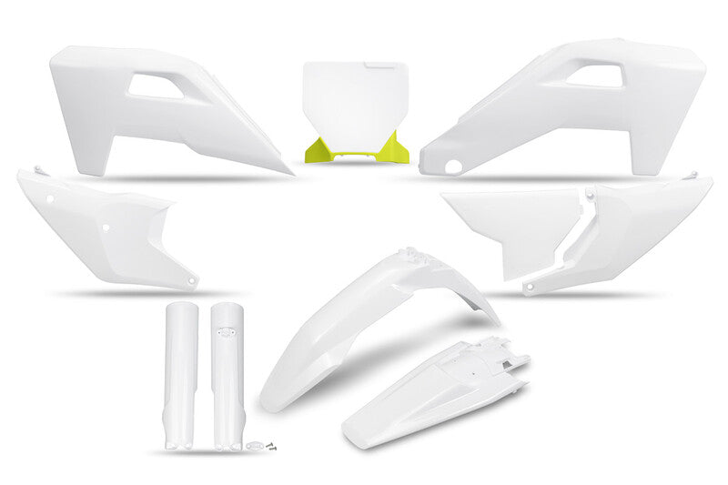 UFO Komplett Kunstoff-Kit mit Gabelschützer - OEM Farbe