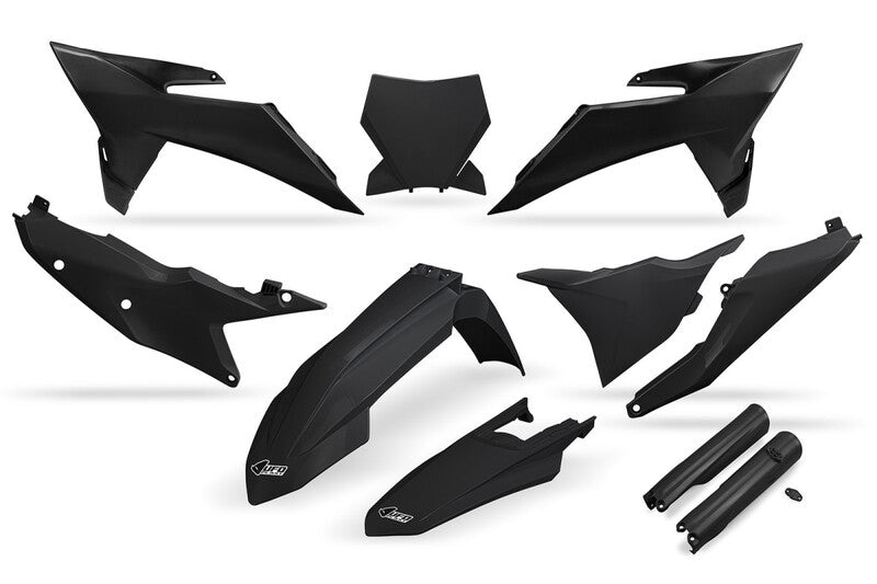 UFO Standard Kunstoff-Kit ohne Gabelschützer - Schwarz