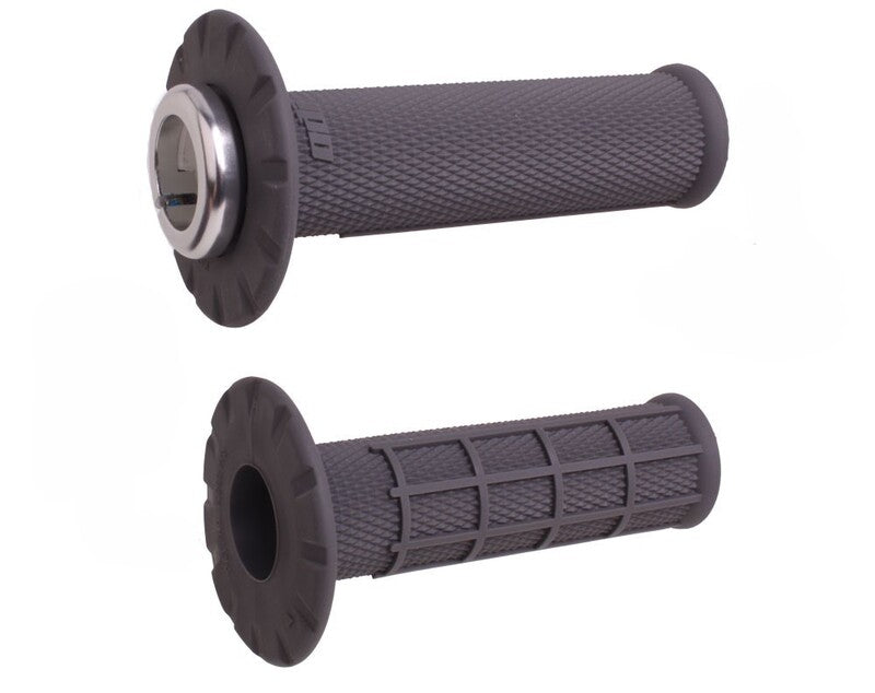 ODI Universal Half-Waffle Lock-On Griffe - Anthrazit/Silber
