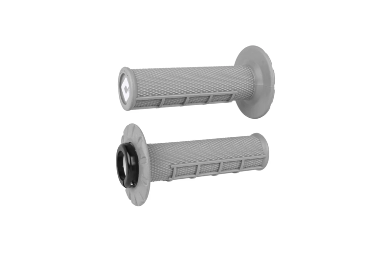 ODI ATV V2.1  Half-Waffle Lock-On Griffe - Grau/Silber
