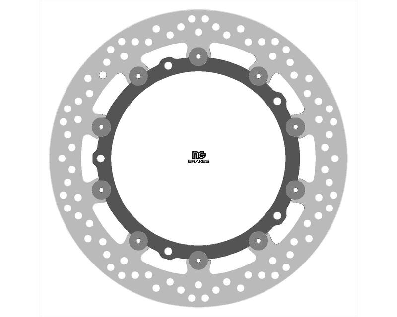 NG BRAKES Bremsscheibe schwimmend rund