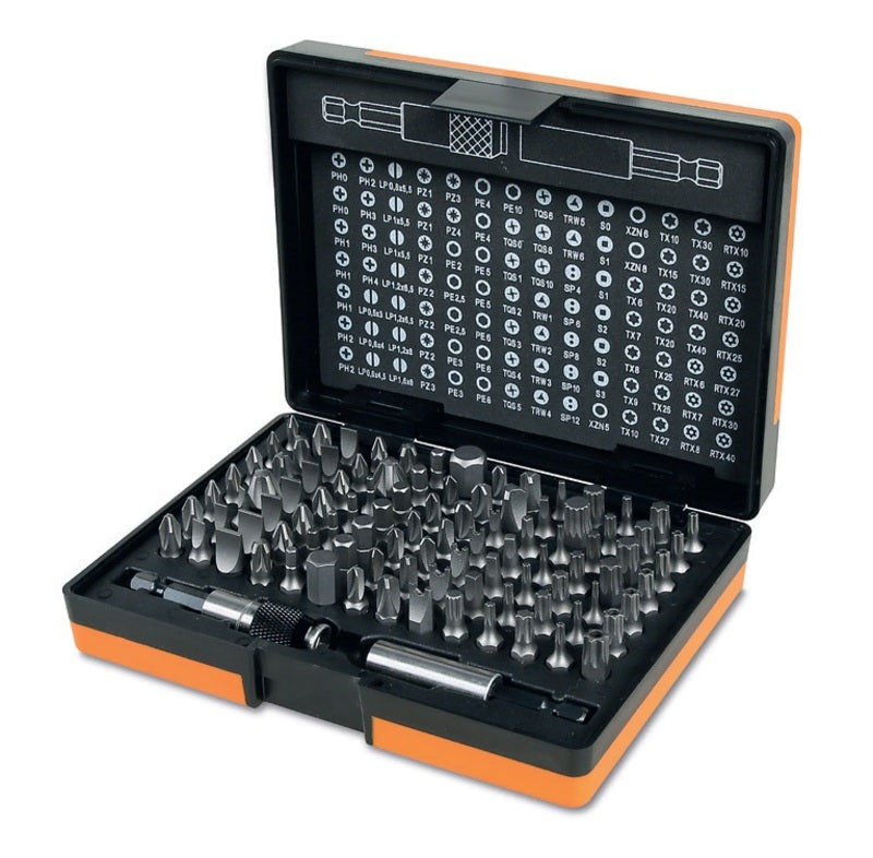 BETA  Schraubendreher-Bit-Set mit 98 Bits und 2 Bithaltern