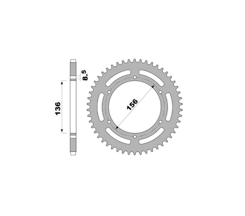 PBR Standard Kettenrad - 420