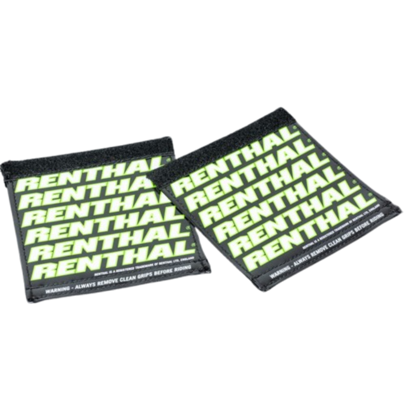 RENTHAL Clean Grips Griffschutz - schwarz/grün/weiss