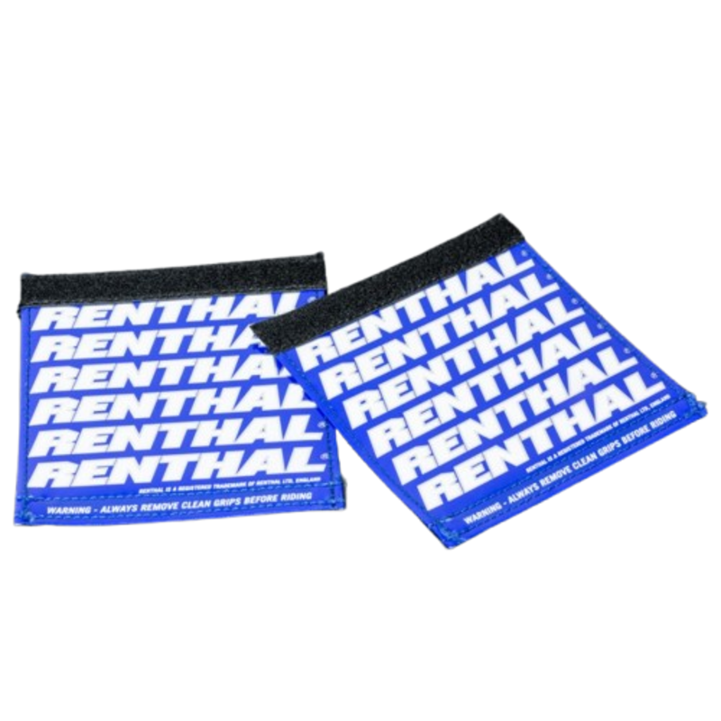 RENTHAL Clean Grips Griffschutz - blau/weiss