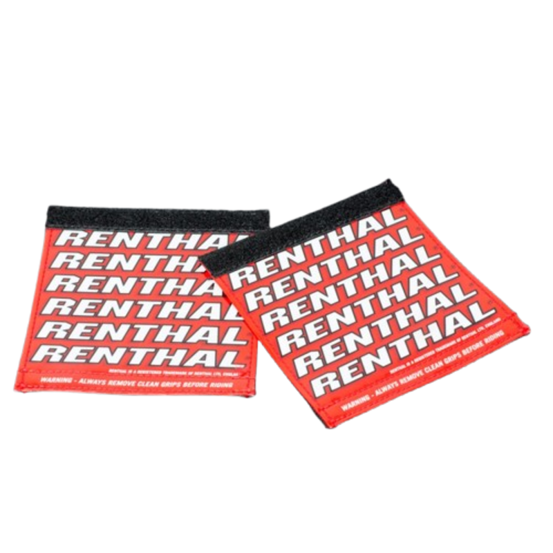 RENTHAL Clean Grips Griffschutz - rot/weiss