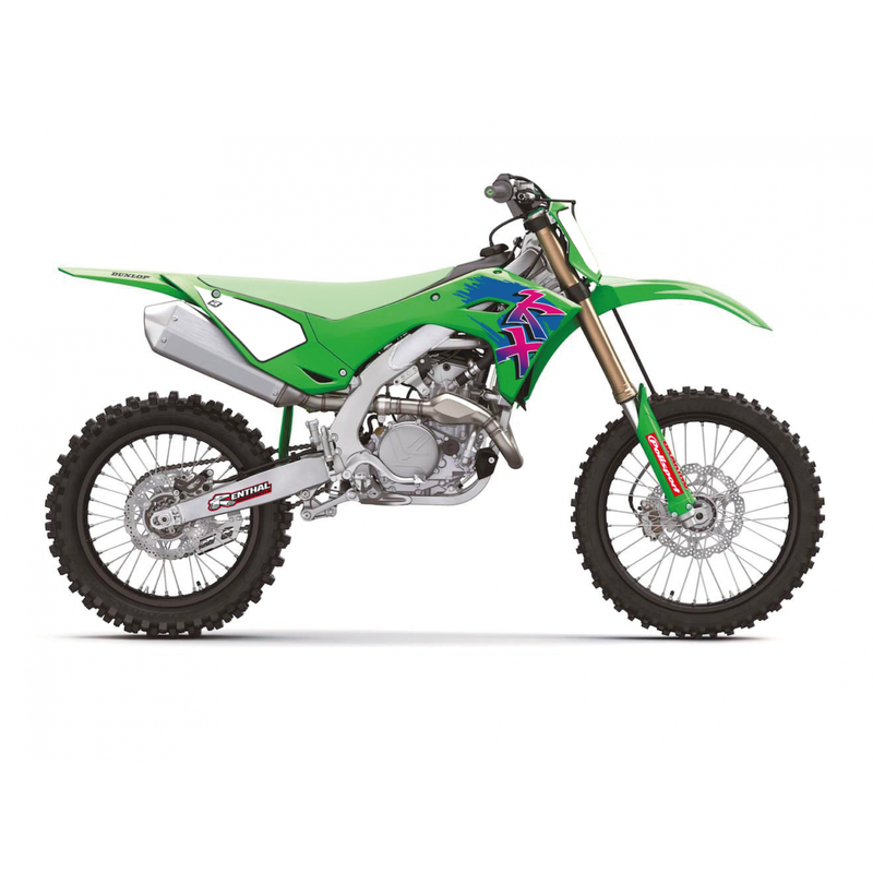 BLACKBIRD Retro Kawasaki Grafik-Kit