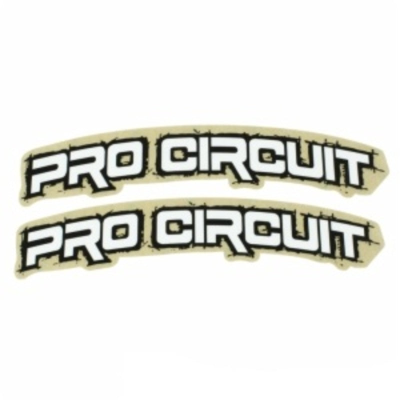 PRO CIRCUIT Retro-Schutzblech-Aufkleber