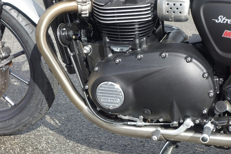 LSL Gehäusedeckel links, Street Twin, silber