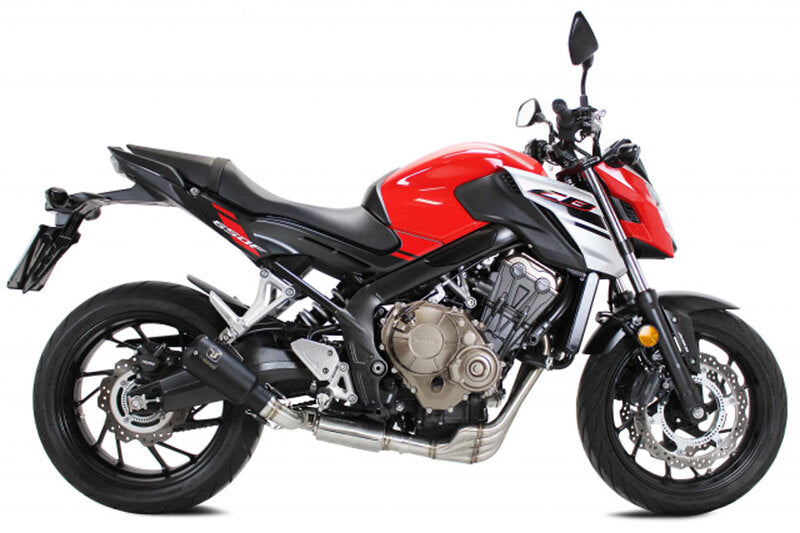 IXRACE MK2 Komplettanlage, Schwarz, CB 650 F/CBR 650 F, 14-