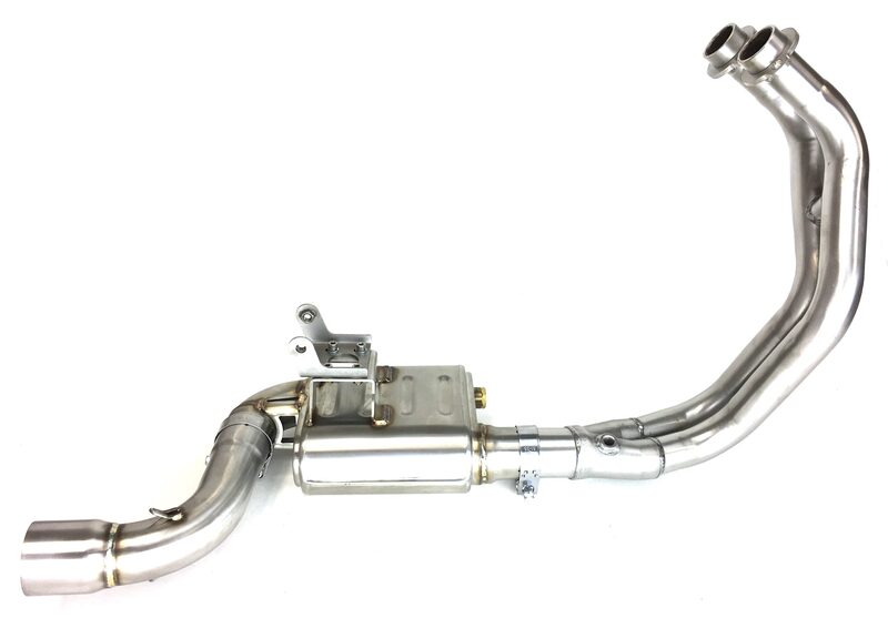 IXRACE MK2 Komplettanlage, Schwarz, Yamaha MT 07, 14-