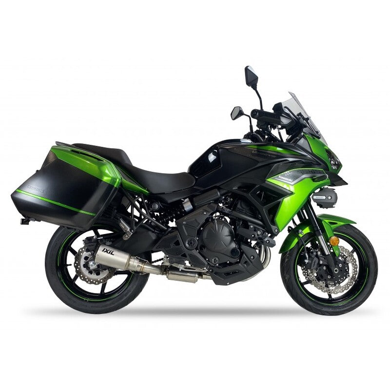 IXIL RC Edelstahl-Komplettanlage mit Kat, Kawasaki VERSYS 650 (LE650J LE650JA2), 23-, (Euro5)