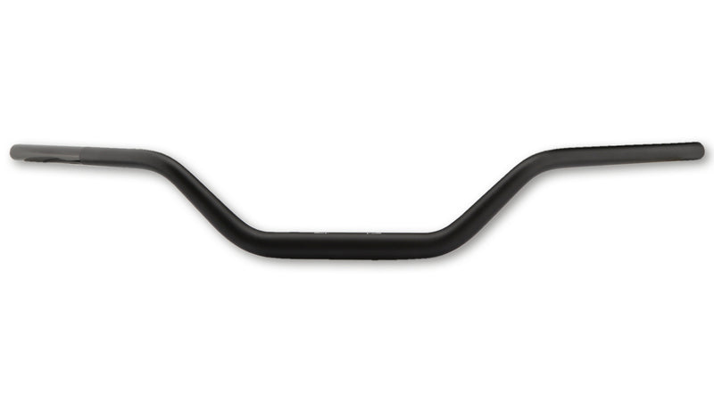 LSL X-Bar Alu-Lenker Flat Track X14, 1 1/8 Zoll, schwarz perlgestrahlt
