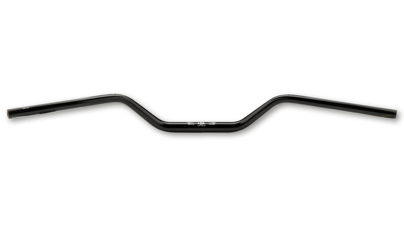 LSL X-Bar Alu-Lenker Flat Track X14, 1 1/8 Zoll, schwarz glänzend