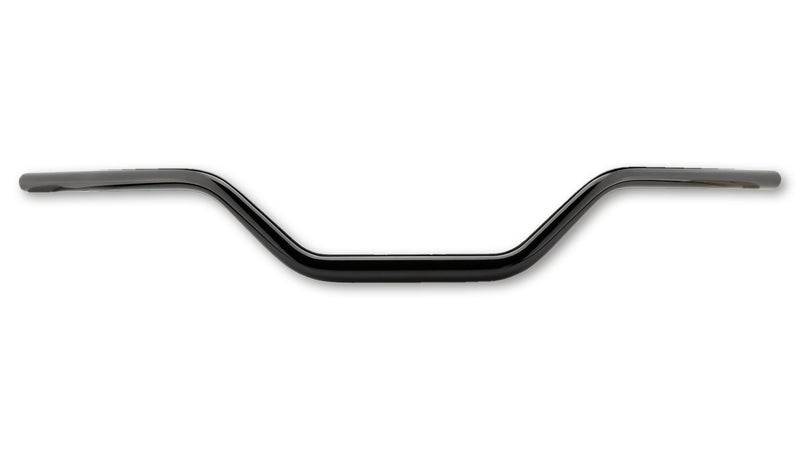 LSL X-Bar Alu-Lenker Flat Track X14, 1 1/8 Zoll, schwarz glänzend