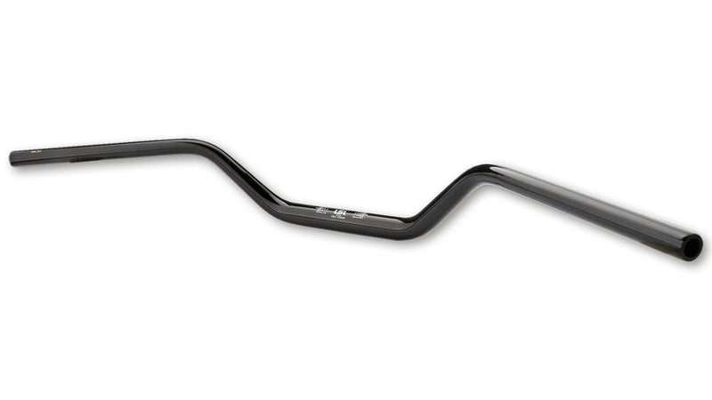 LSL X-Bar Alu-Lenker Flat Track X14, 1 1/8 Zoll, schwarz glänzend