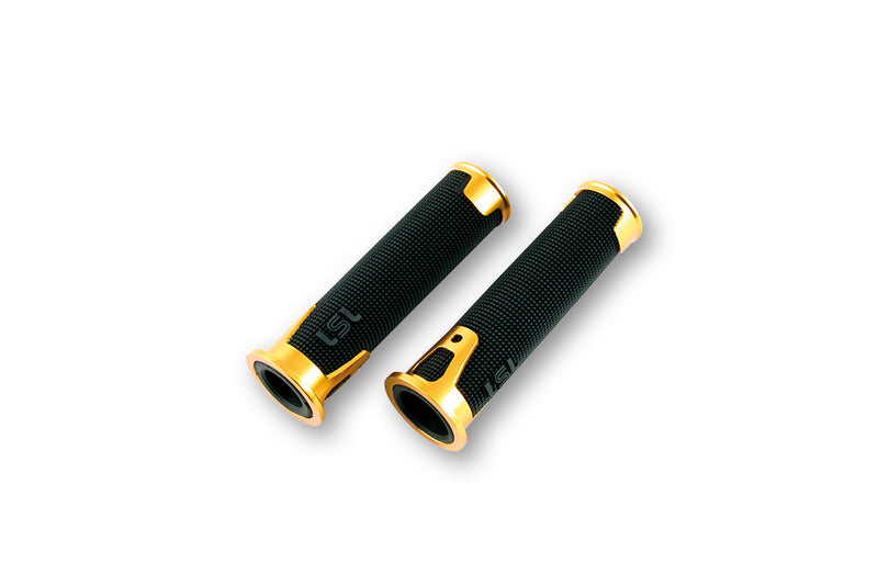 LSL ERGONIA Lenkergriffgummi, 7/8 Zoll (22,2 mm), 125 mm, gold