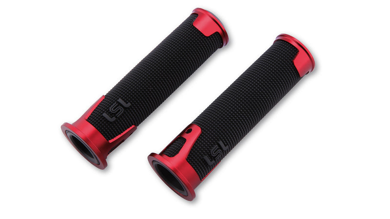 LSL ERGONIA Lenkergriffgummi, 7/8 Zoll (22,2 mm), 125 mm, dunkelrot
