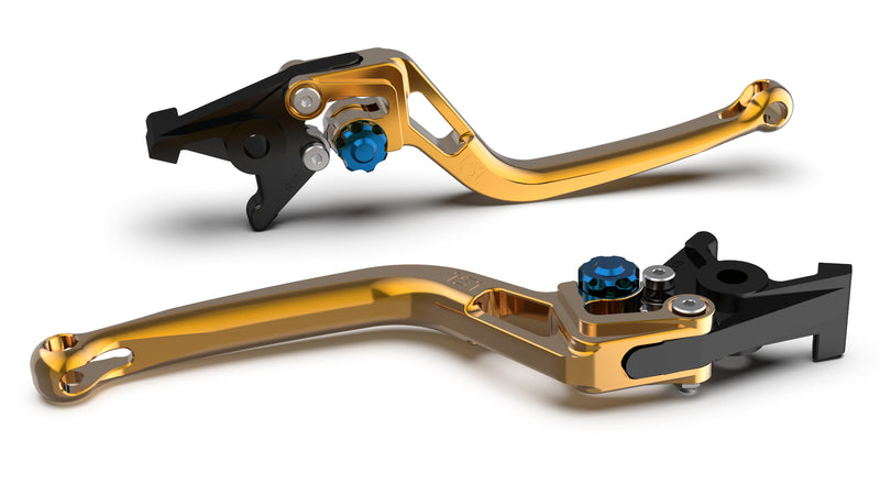LSL Kupplungshebel BOW L22R, gold/blau