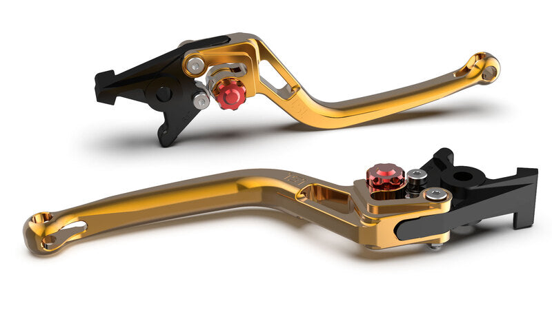 LSL Kupplungshebel BOW L25R, gold/rot