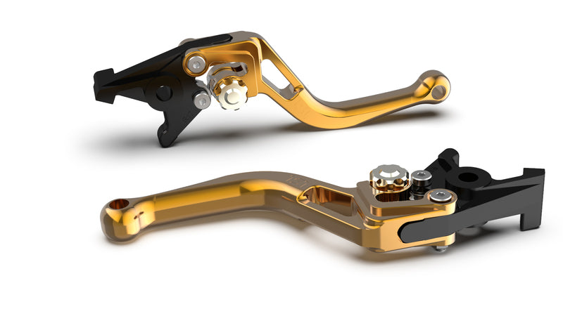 LSL Kupplungshebel BOW L67R, kurz, gold/silber
