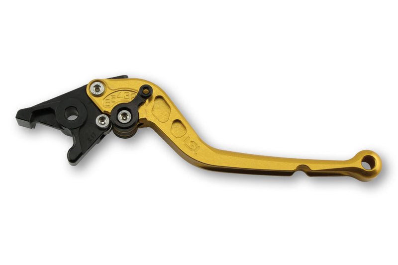 LSL Kupplungshebel Classic L17, gold/schwarz, lang