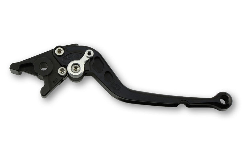 LSL-Bremshebel Classic R23R, schwarz/silber, lang