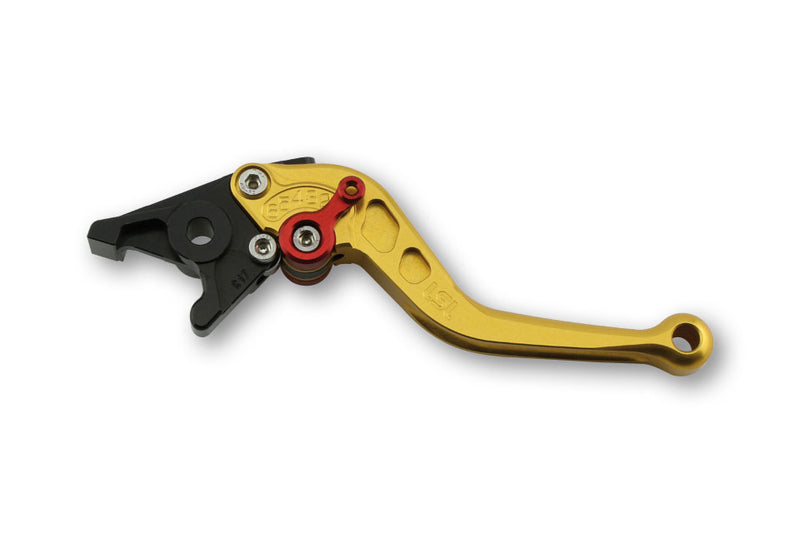 LSL Kupplungshebel Classic L20, gold/rot, kurz