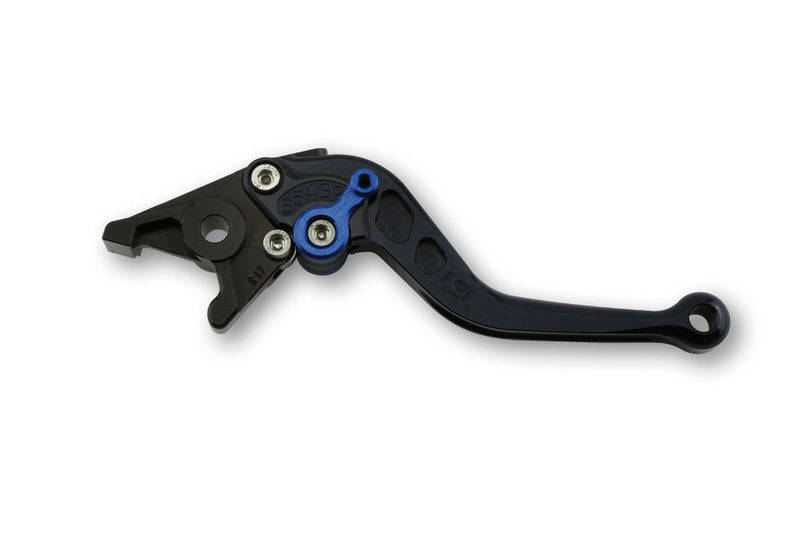 LSL Bremshebel Classic R16R, schwarz/blau, kurz