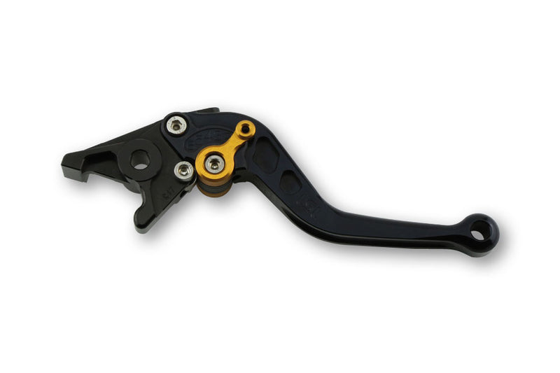LSL Bremshebel Classic R16R, schwarz/gold, kurz