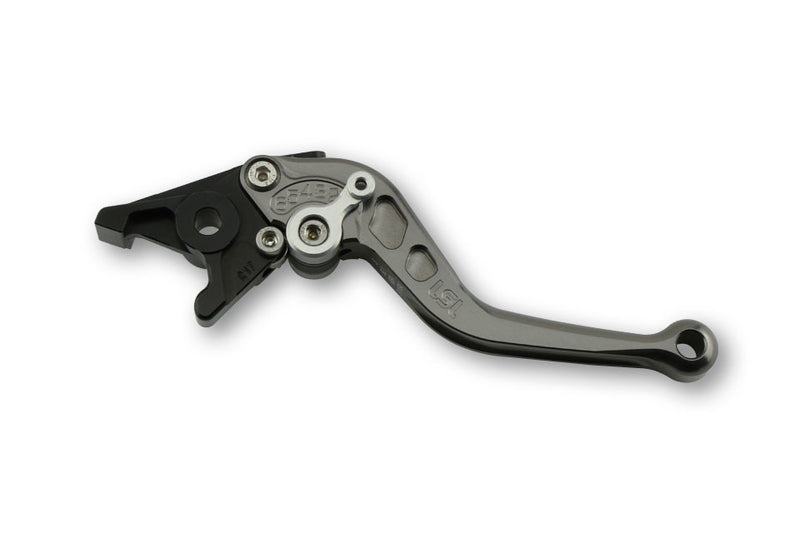 LSL Bremshebel Classic R33, anthrazit/silber, kurz