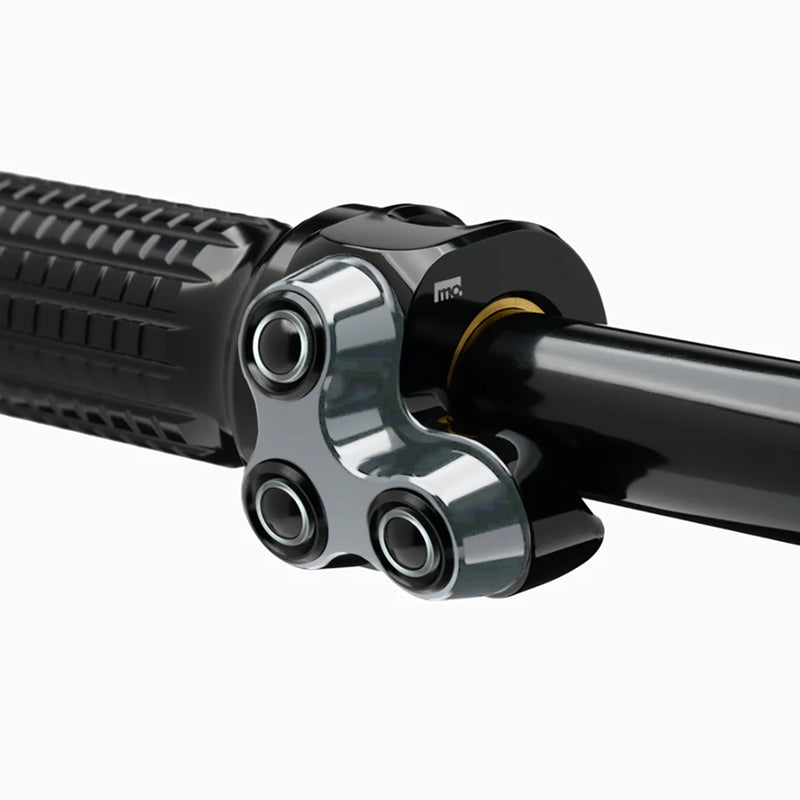 MOTOGADGET mo.switch basic LED Tasterarmatur, 3 Taster, Silber, links