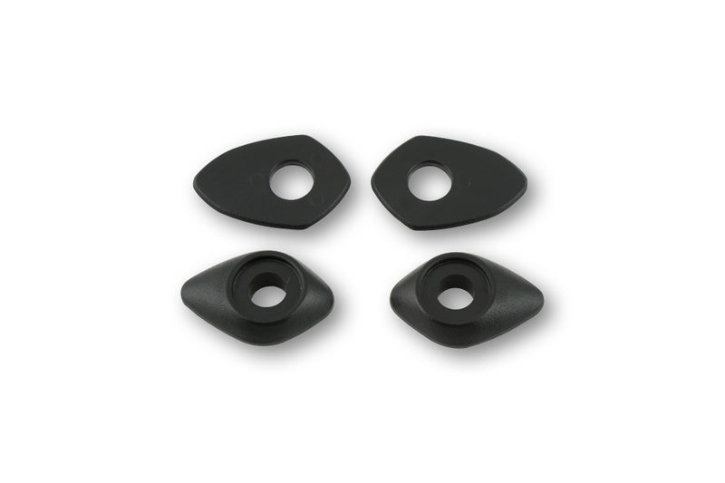 HIGHSIDER smart Montageplatten INDY SPACER für div. DUCATI MONSTER 696/796/1100/EVO, Set