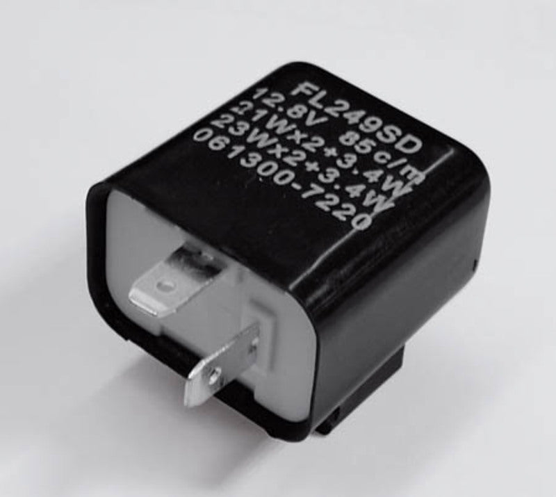HIGHSIDER smart Blinkrelais 2Pol 12V 21W schwarz
