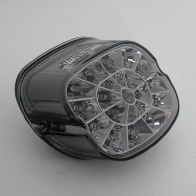 HIGHSIDER smart LED-Rücklicht, getöntes Glas und Chromreflektor, für viele HD-Modelle 1973-1998