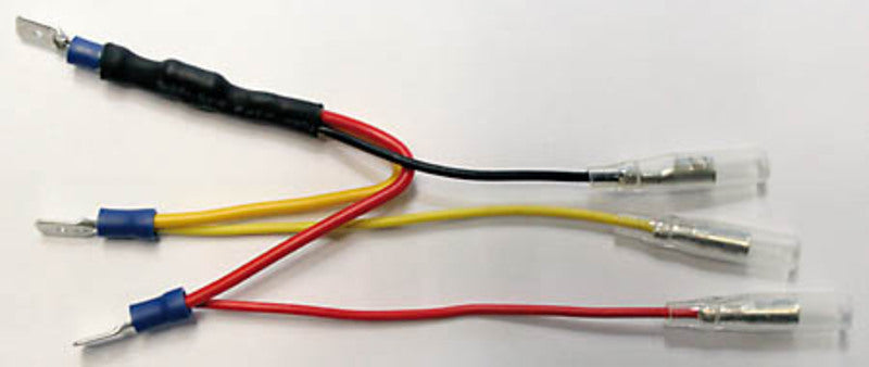 HIGHSIDER smart Widerstand mit Adapterkabel für LED-Rücklichter, 6,3 mm Flachstecker