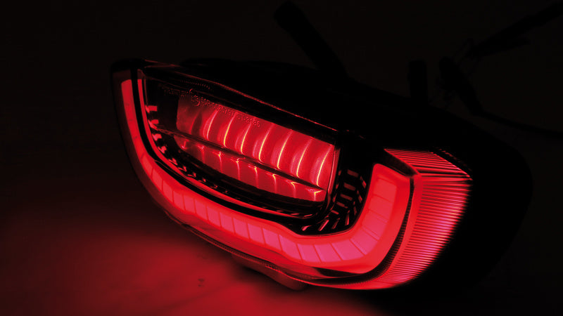 HIGHSIDER smart LED Rücklicht HONDA CB 650 Bj. 18-, Reflektor schwarz, getönt