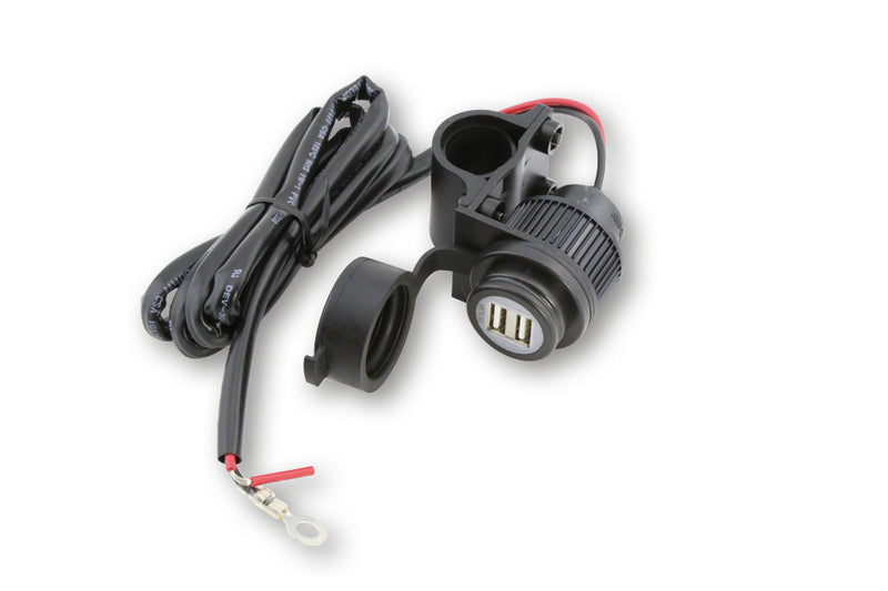 HIGHSIDER smart 2-fach-USB Steckdose, auch für I-Phone, 12V, 3.3 A
