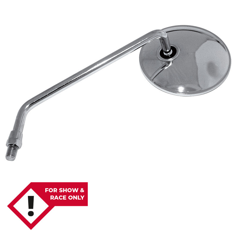 HIGHSIDER smart Lenkerspiegel, rund, langer Stiel, links