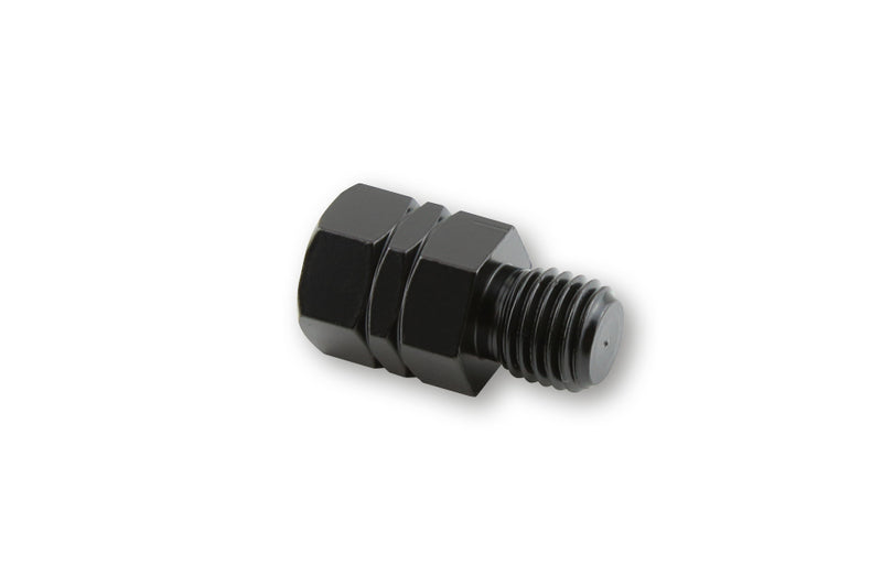 HIGHSIDER smart Spiegeladapter Loch M10 li. auf Bolzen M10 re. schwarz