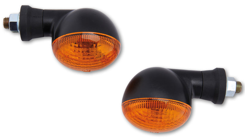HIGHSIDER smart Mini-Blinker, oval, schwarz