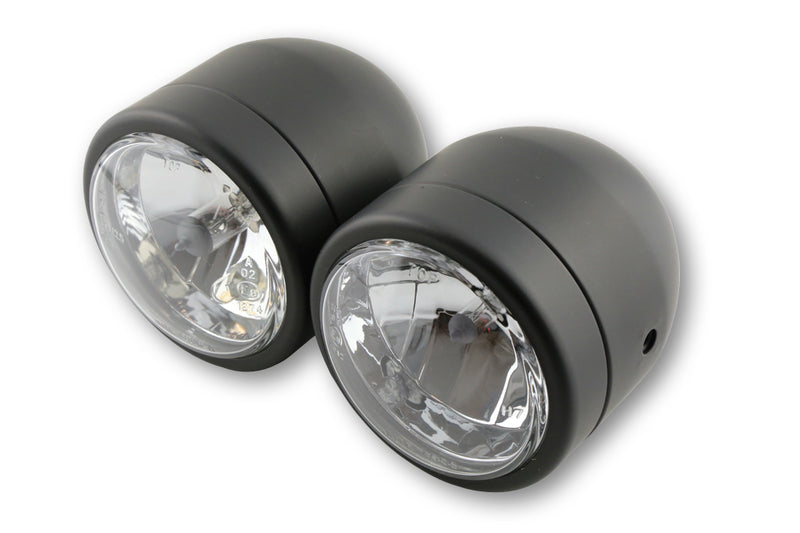 HIGHSIDER smart Scheinwerfer-Set, schwarz, Fern + Abblendlicht